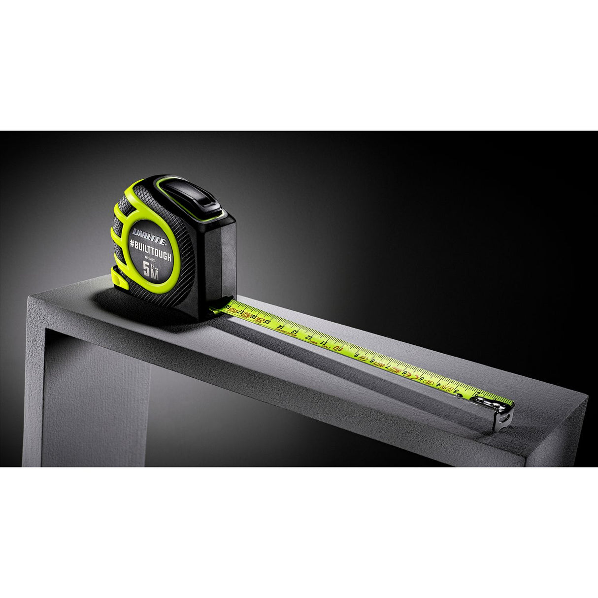 5M Self Locking Tape Measure with 19mm Wide Blade and 1 8m Stand-out Pack of 10