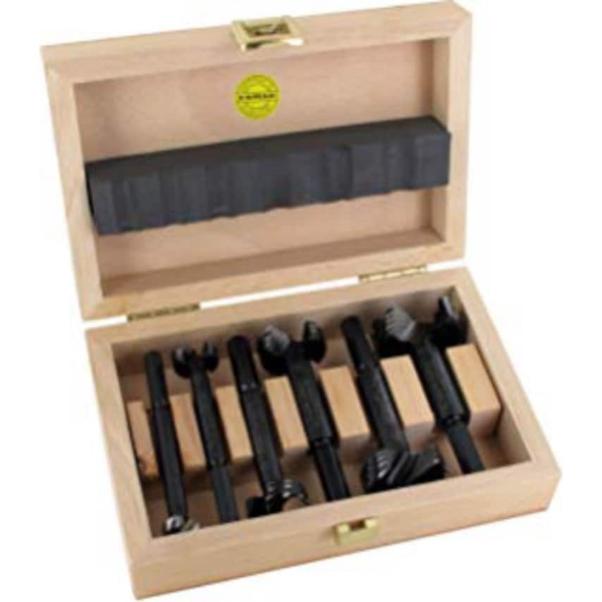 5PCS Bormax 2.0 Prima Pilot Guided 16, 18, 20, 22, 25 mm, in Wooden Box, 1624507