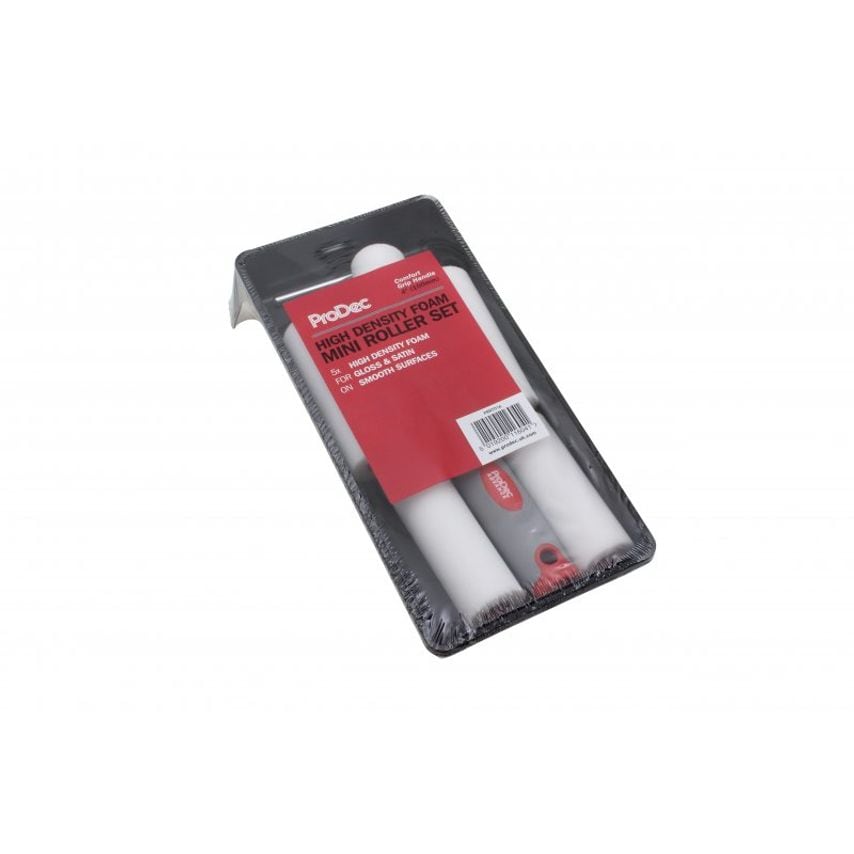 5X 4" Hd Foam Mini Roller Kit