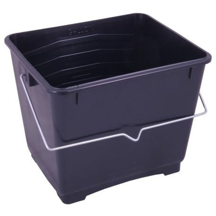5 Litre Black Plastic Scuttle