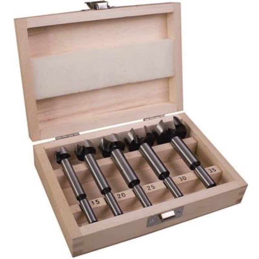 5 Piece Forstner Bit Set