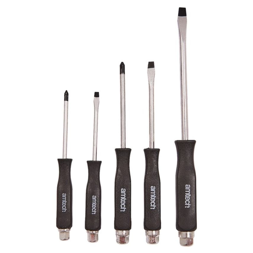 5 Piece Go-Thru Screwdriver Set