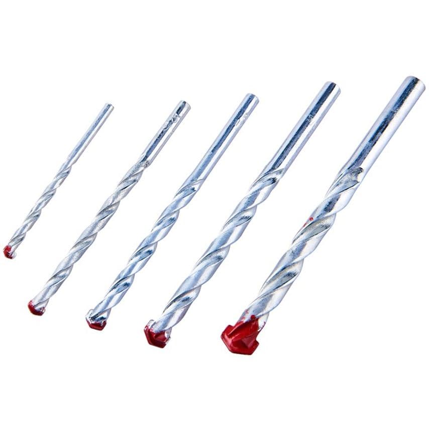 5 Piece Masonry Drill Bit Set