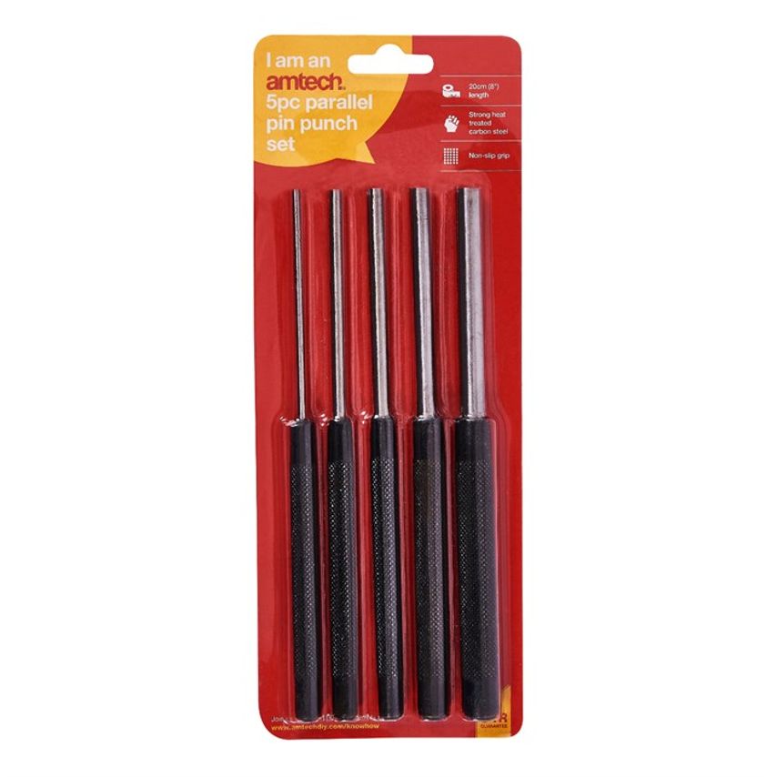 5 Piece Parallel Pin Punch Set