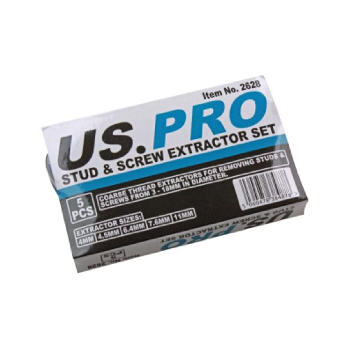 5 Piece Stud & Screw Extractor Set 3 - 18mm