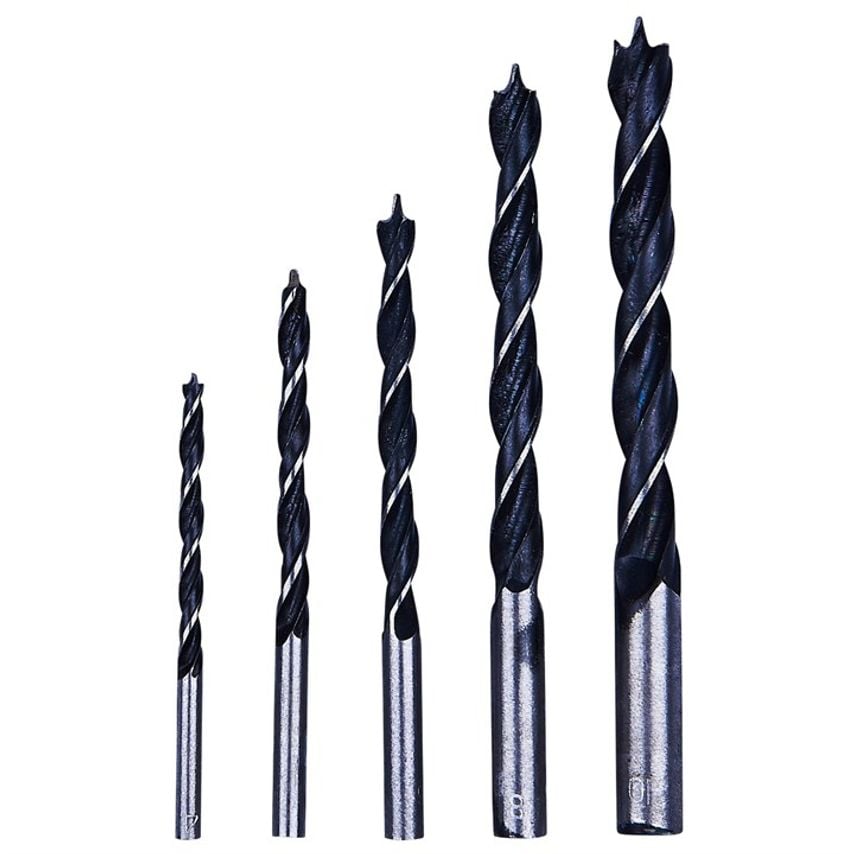 5 Piece Wood Drill Bit Set