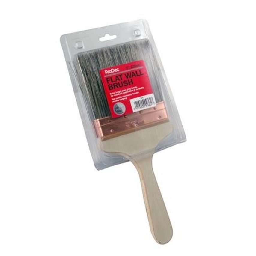 5" Prodec Pure Grey Bristle Wall Brush