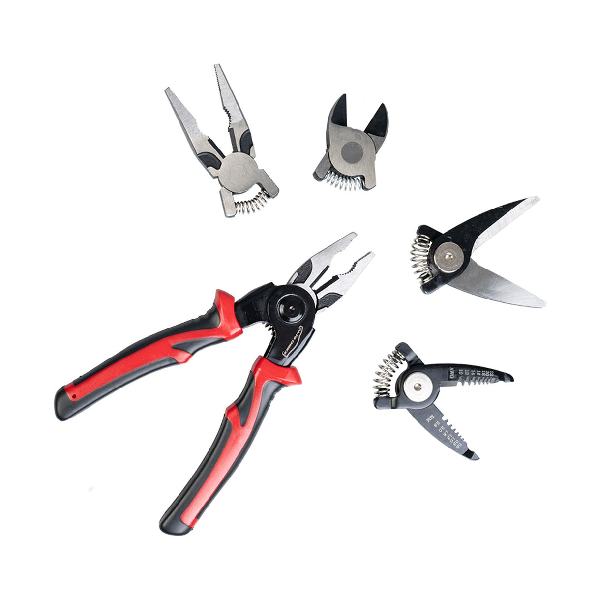5 in 1 Plier Kit - Interchangeable Heads - PMTKRH4