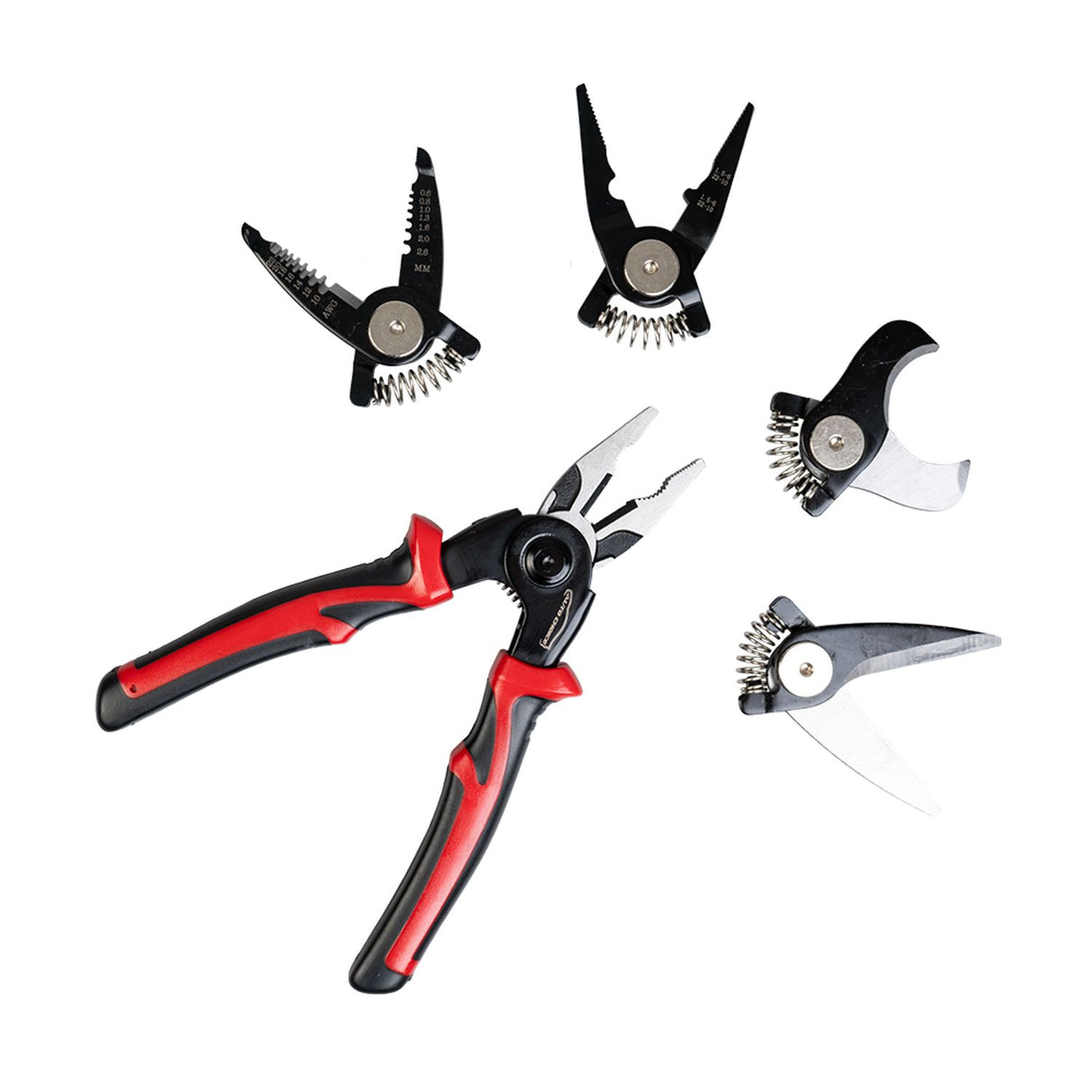 5 in 1 Plier Kit - Interchangeable Heads - PMTKRH5
