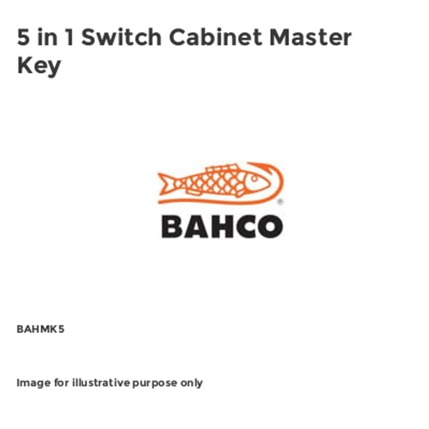 5 in 1 Switch Cabinet Master Key