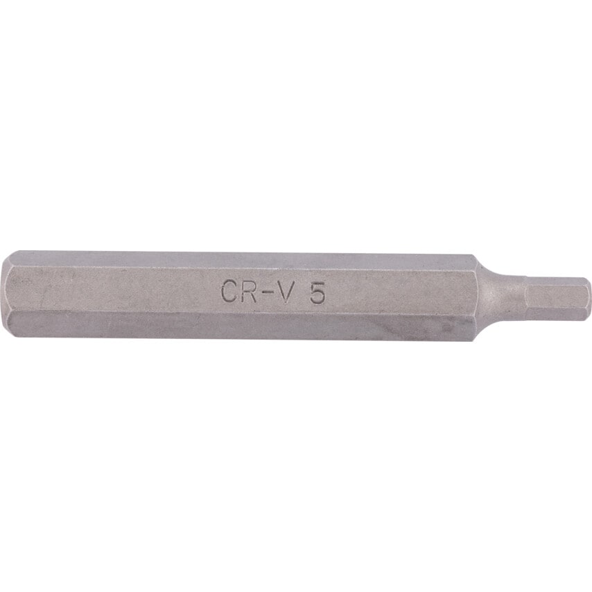 5mm x 75mm Hexagon Bit 10mm Drive