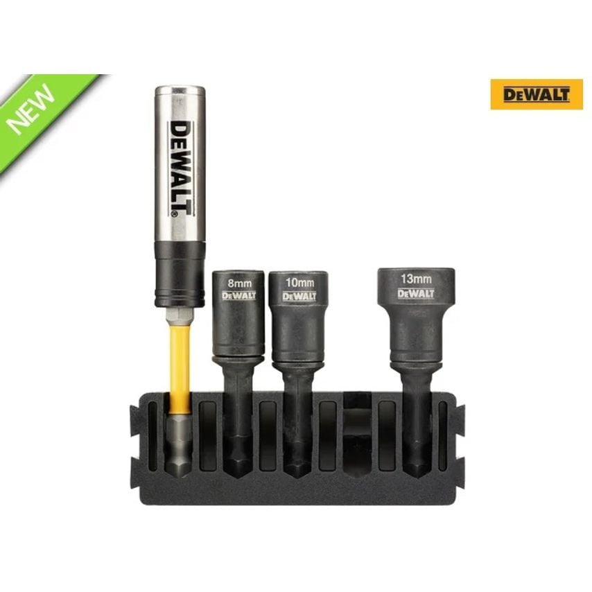 5pc Bit Bar Nutdriver 8mm, 10mm & 13mm