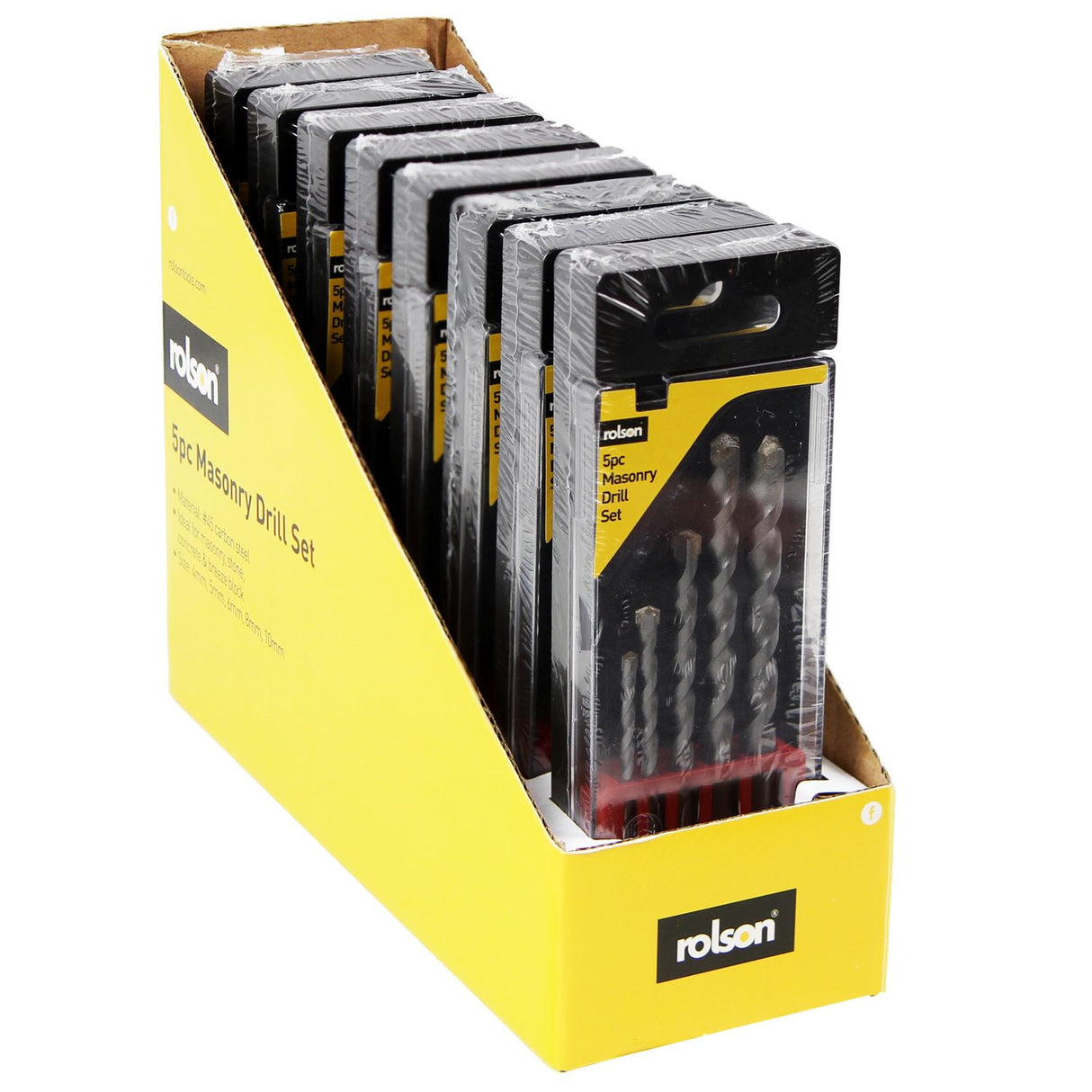 5pc Masonry Drill Set