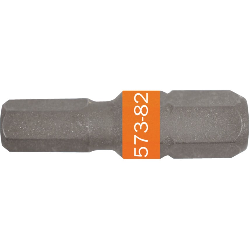 5x25mm Hexagon Torsion Bit 1/4" Hex Dr