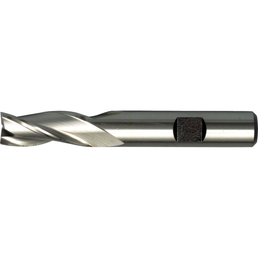 6.00MM HSS-Co 8% 3 Flute Weldon Shank Slot Drills - Uncoated