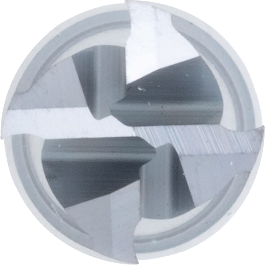 6.00MM Series 50 Carbide 4 Flute Plain Shank Short Series End Mills - TiCN Coated