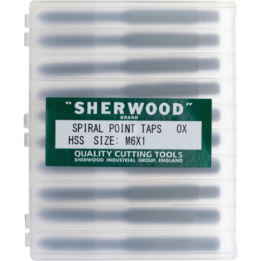 6.00X1.00MM HSS Metric Coarse Ground Thread Spiral Point/Gun Nose Taps