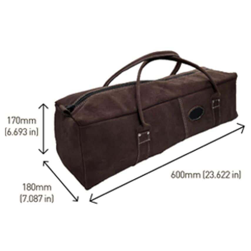 600mm Leather Contractor Tool Bag