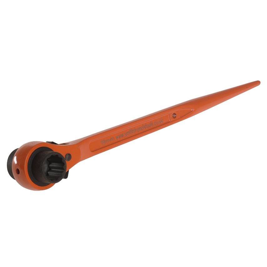 603 Reversible Ratchet Spanner Podger 19 x 21mm Hi-Vis PRI603