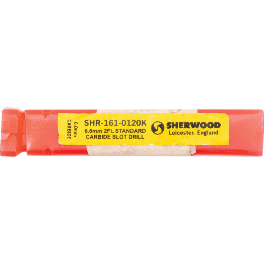 6.0MM 2FL Standard Carbide Slot Drill