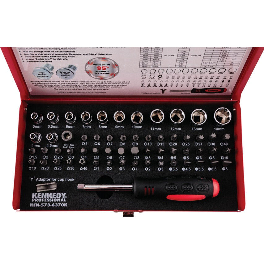 60PC Mechanics Bit Set