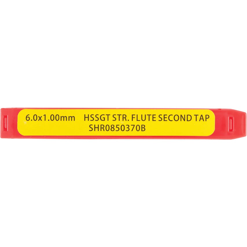 6.0X1.00MM HSSGT Straight Flute Second Tap