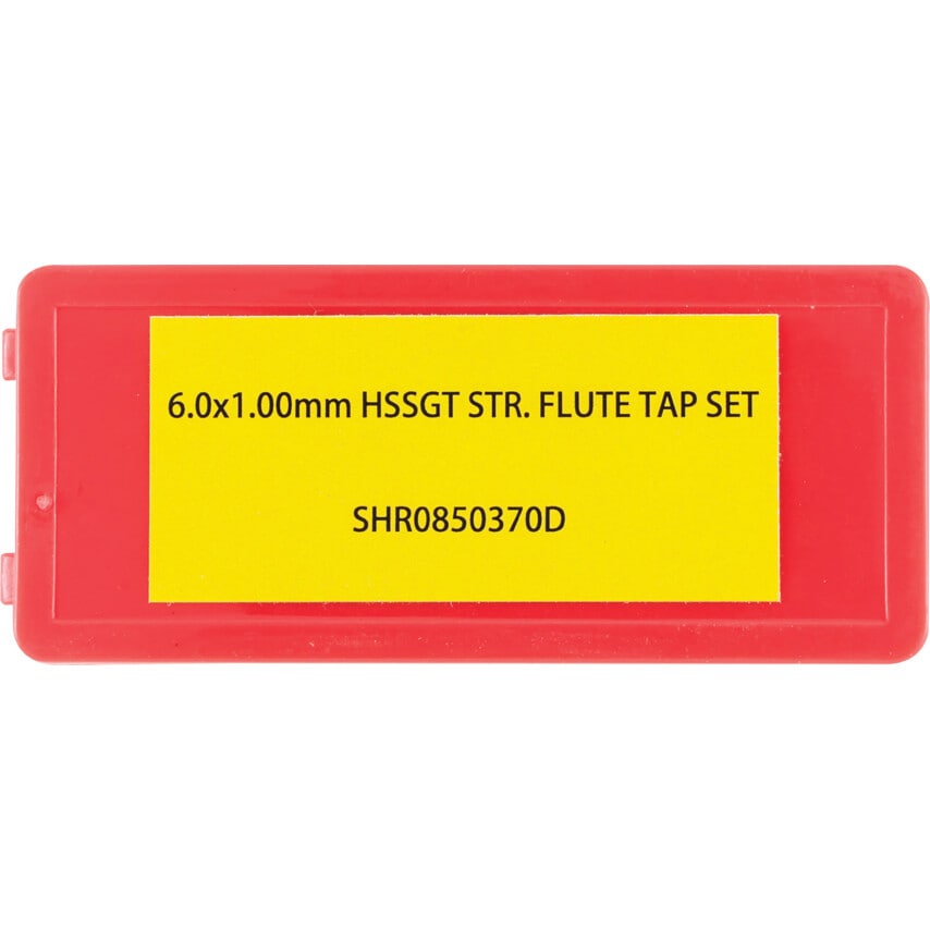 6.0X1.00MM HSSGT Straight Flute Tap Set