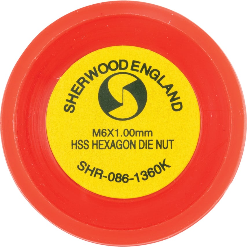 6.0X1.00MM HSS Hexagon Die Nut