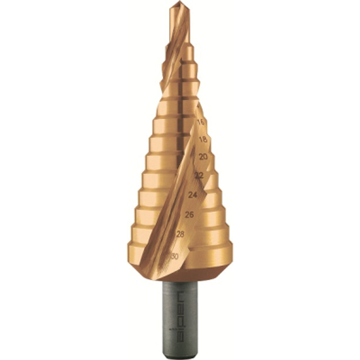 6.0 - 37mm HSS Tin Coated Step Drill