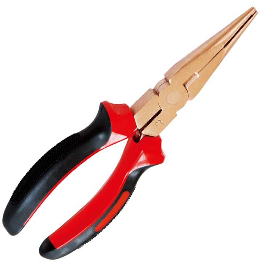 6-1/2" Long Nose Side Cut Plier Beryllium Copper Non-Spark