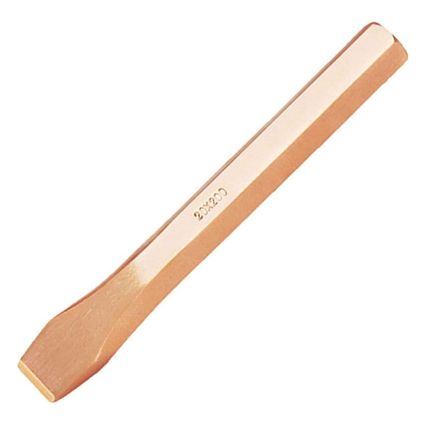 6.1/2" x 5/8" (165x16mm) Chisel Beryllium Copper Non-Spark