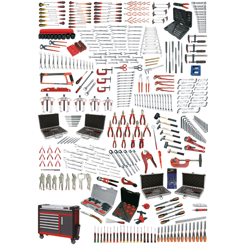 633 Piece Universal Set with EVA Trays