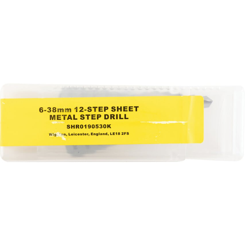 6-38MM 12-Step Sheet Metal Step Drill