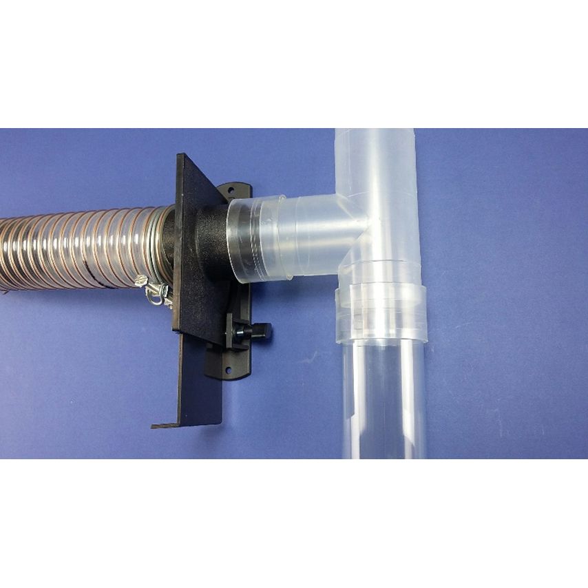 63G Plastic Blast Gate 63mm (2.5") Diameter Outlets