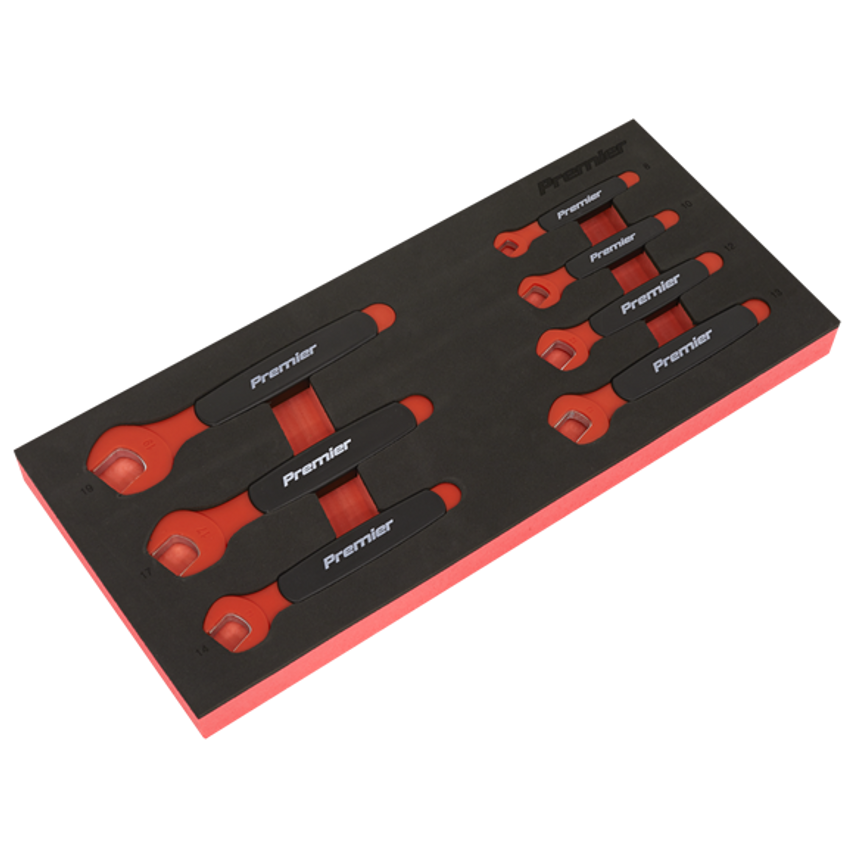 63pc Insulated Tool Kit with 7 Drawer Rollcab