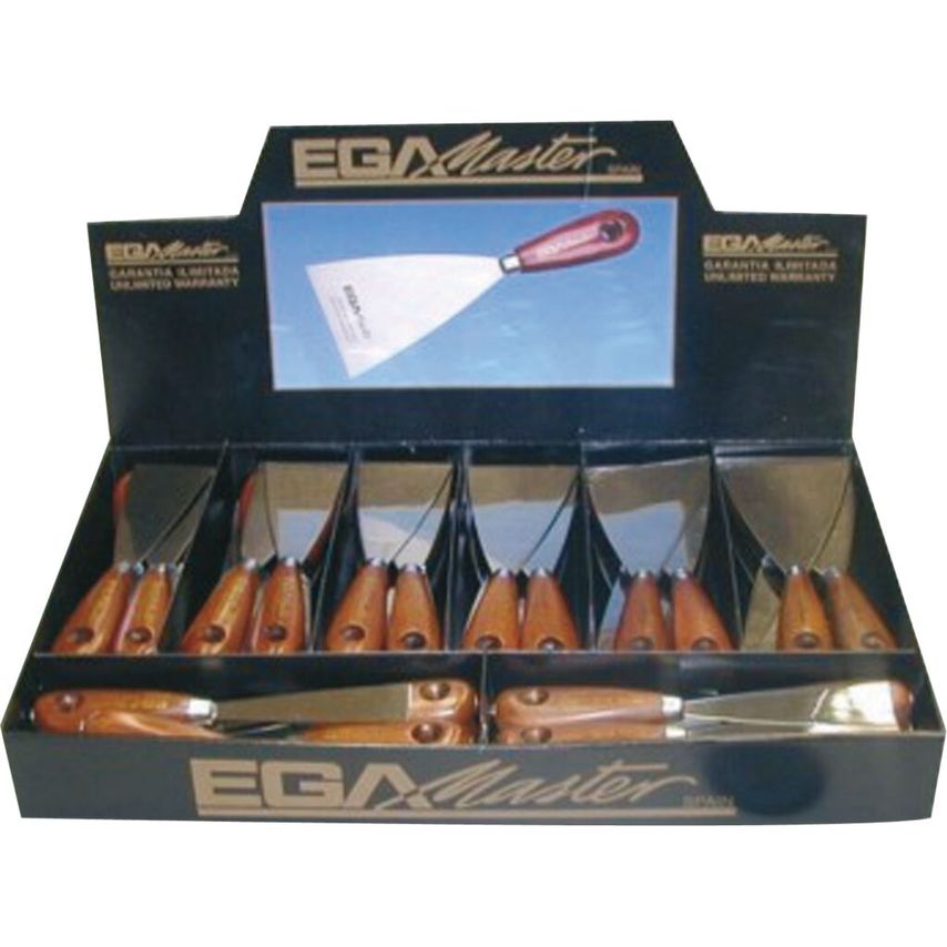 64 Pcs. Scrapers Display Stand 67029