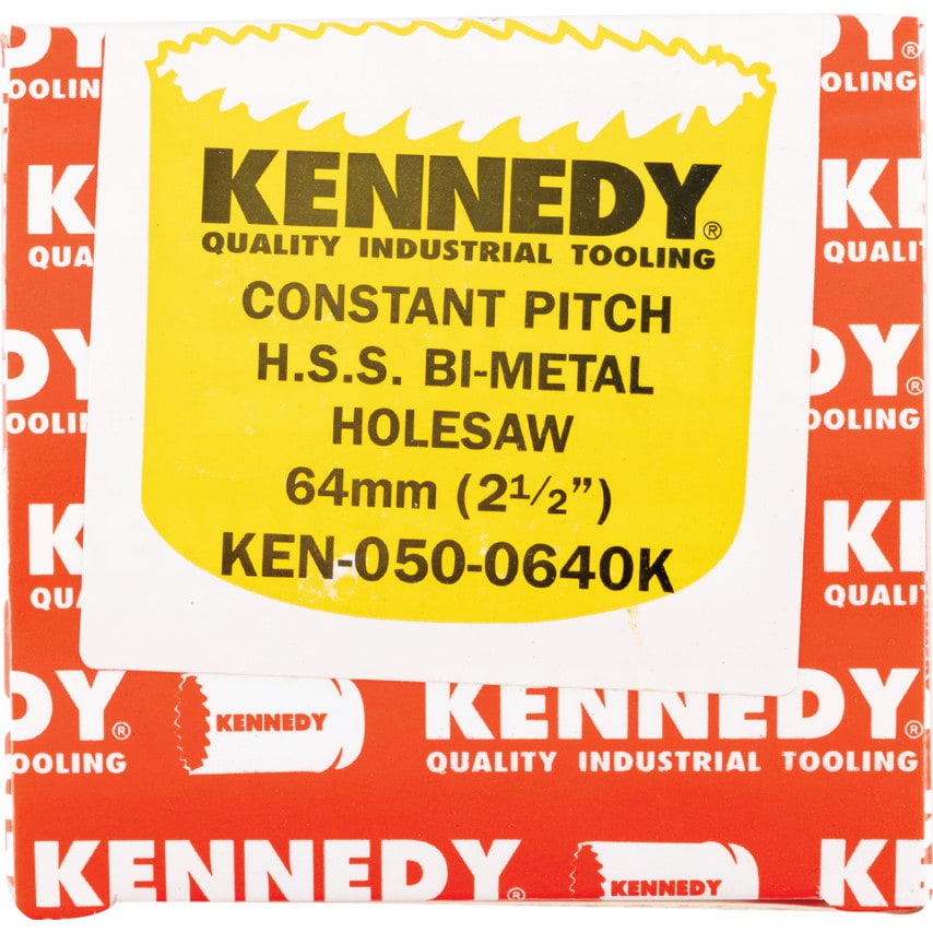 64mm Diameter (2.1/2") Bi-Metal Holesaw