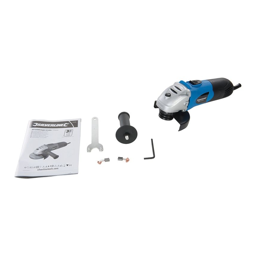 650W Angle Grinder 115mm 115mm