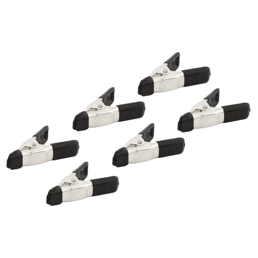 6-Piece 50mm Spring Clamp Set