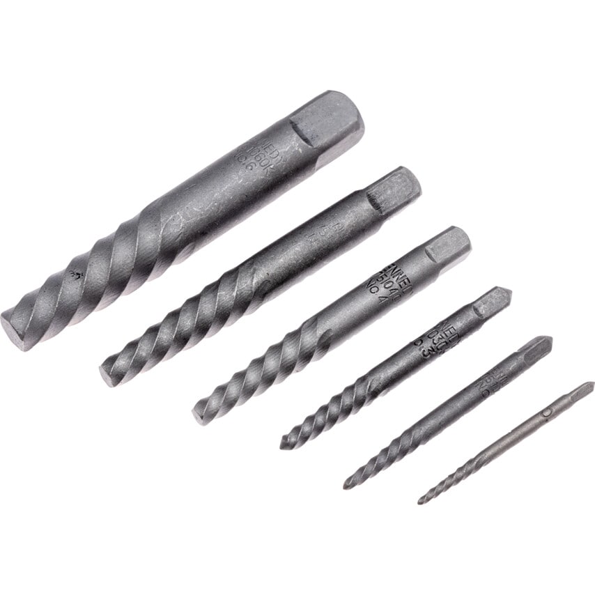 6-Piece Screw Extractor Set