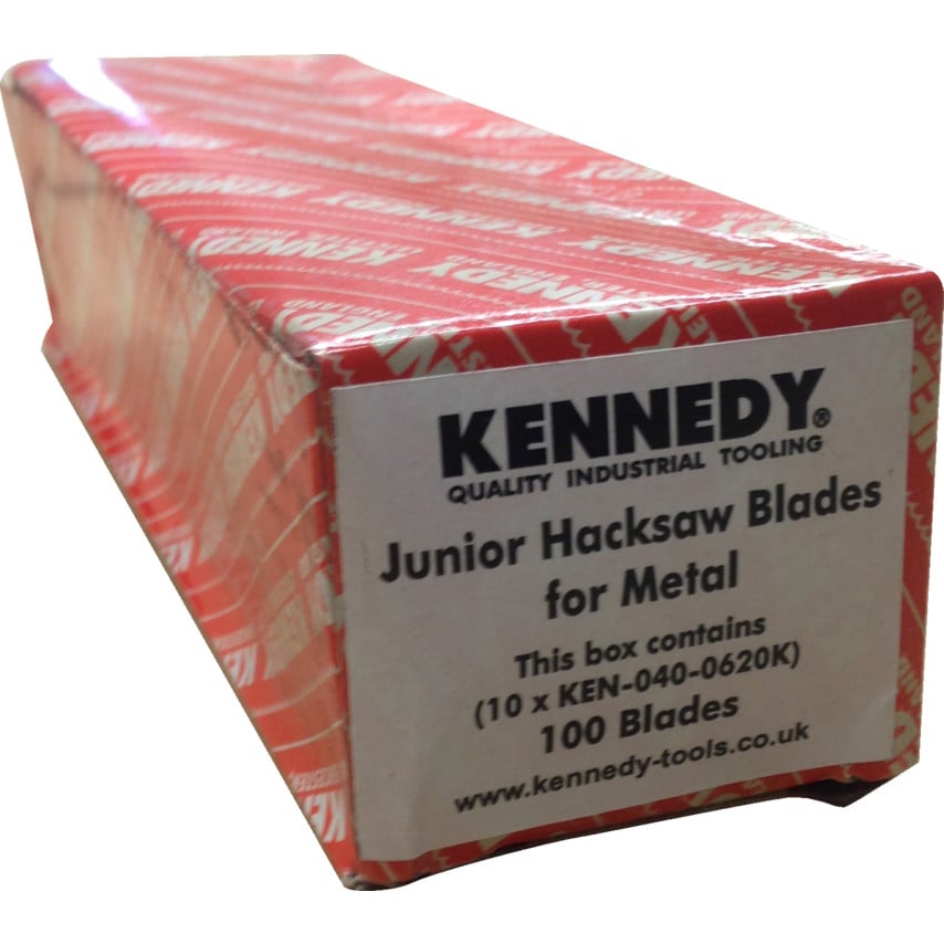 6" (150mm) Junior Hacksaw Blades for Metal, Pack of 10