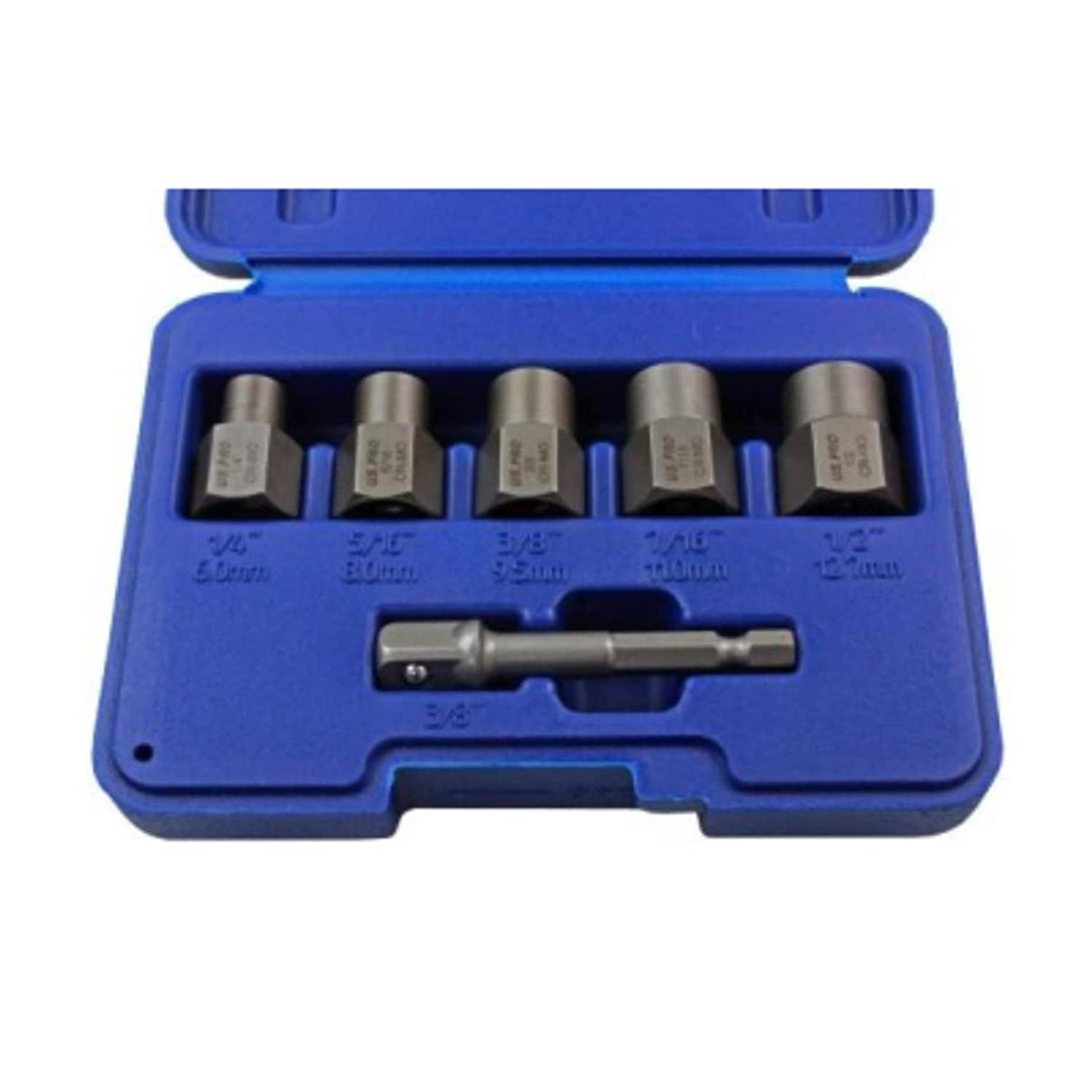 6 Piece Bolt Extractor Set