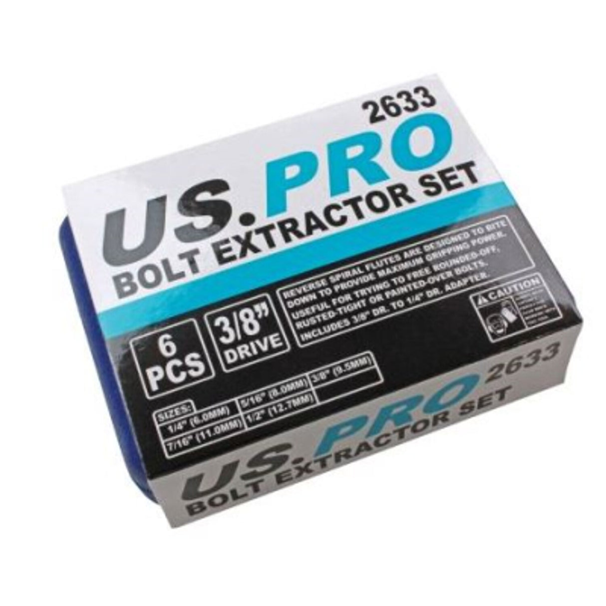 6 Piece Bolt Extractor Set