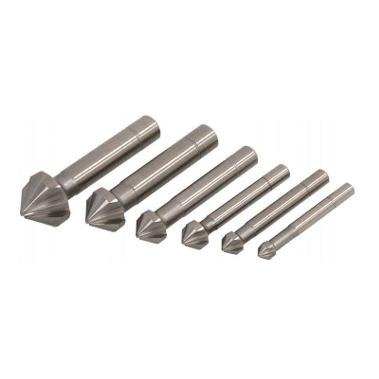 6 Piece Cobalt Countersink Set
