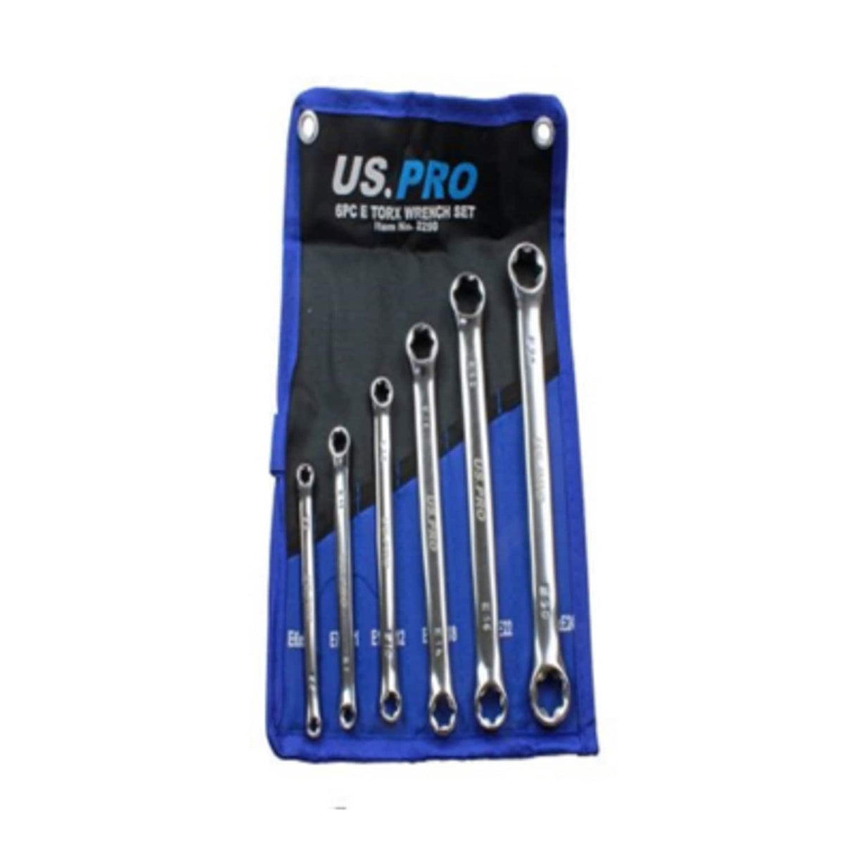6 Piece E TORX Wrench Set