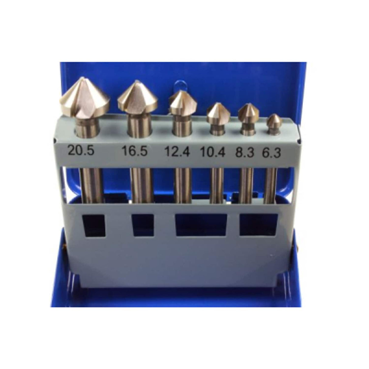 6 Piece HSS Countersink Set