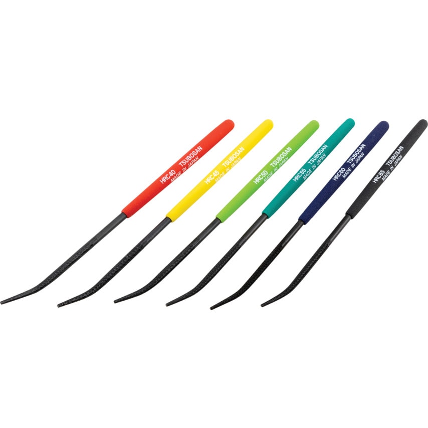 6 Piece Hardness Testing File Set with Handles