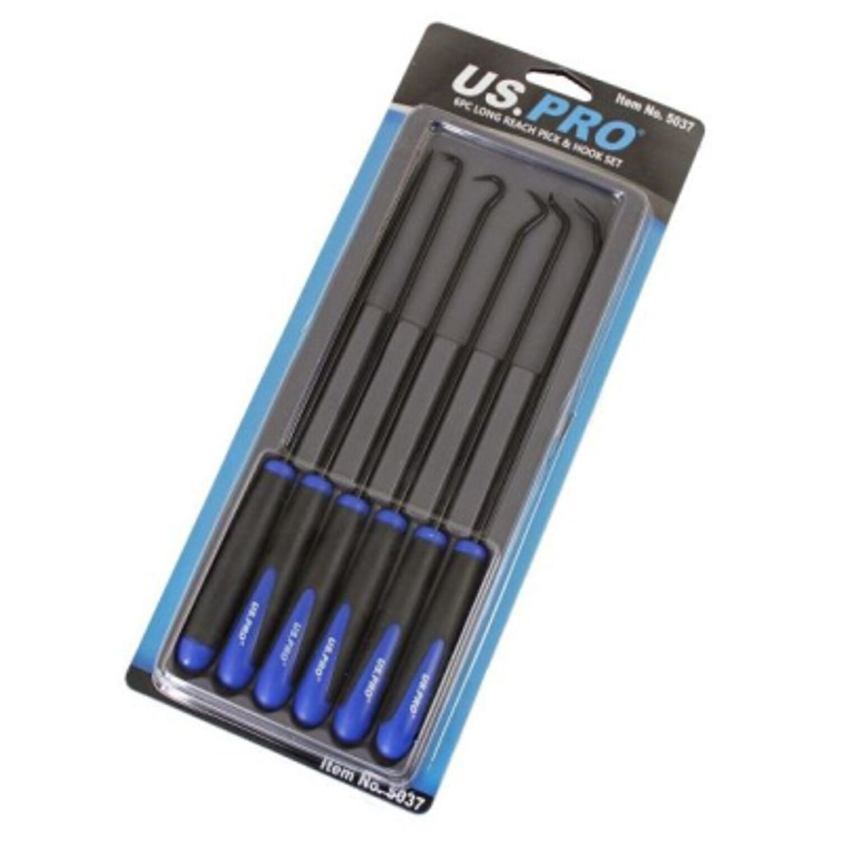 6 Piece Long Reach Pick and Hook Set