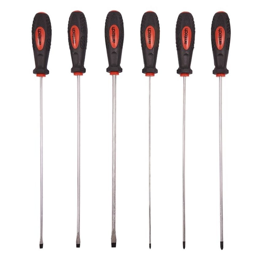 6 Piece Long Reach Screwdriver Set