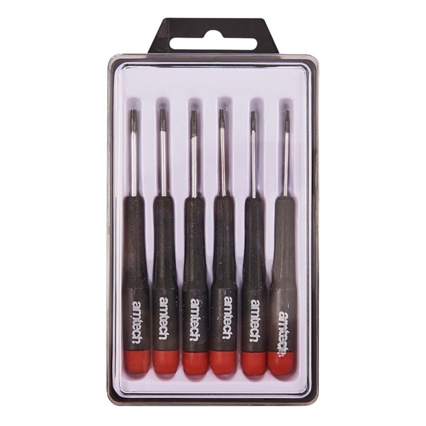 6 Piece Precision TORX Screwdriver Set